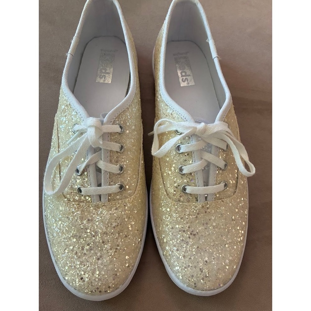 Keds Champion Glitter Celebrations Lace Up Wedding Sneakers Women's 7 - Picture 7 of 7